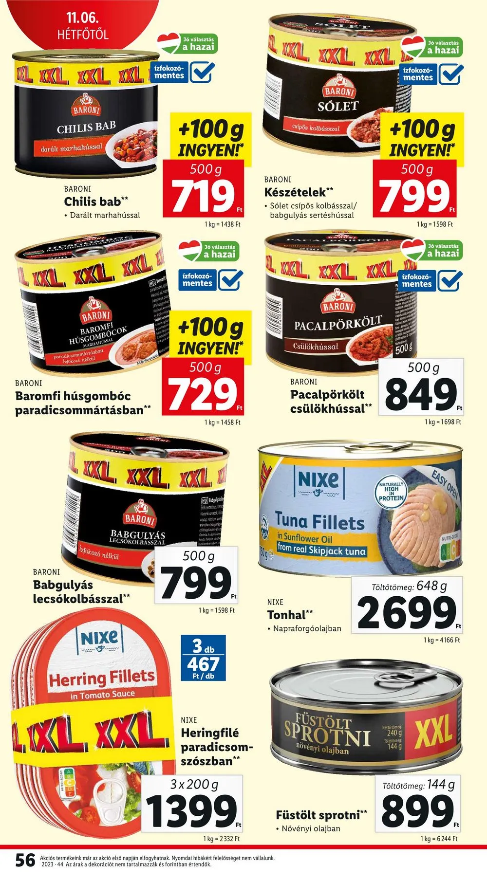 Lidl akciós újság 11.02–11.08 – 56. oldal