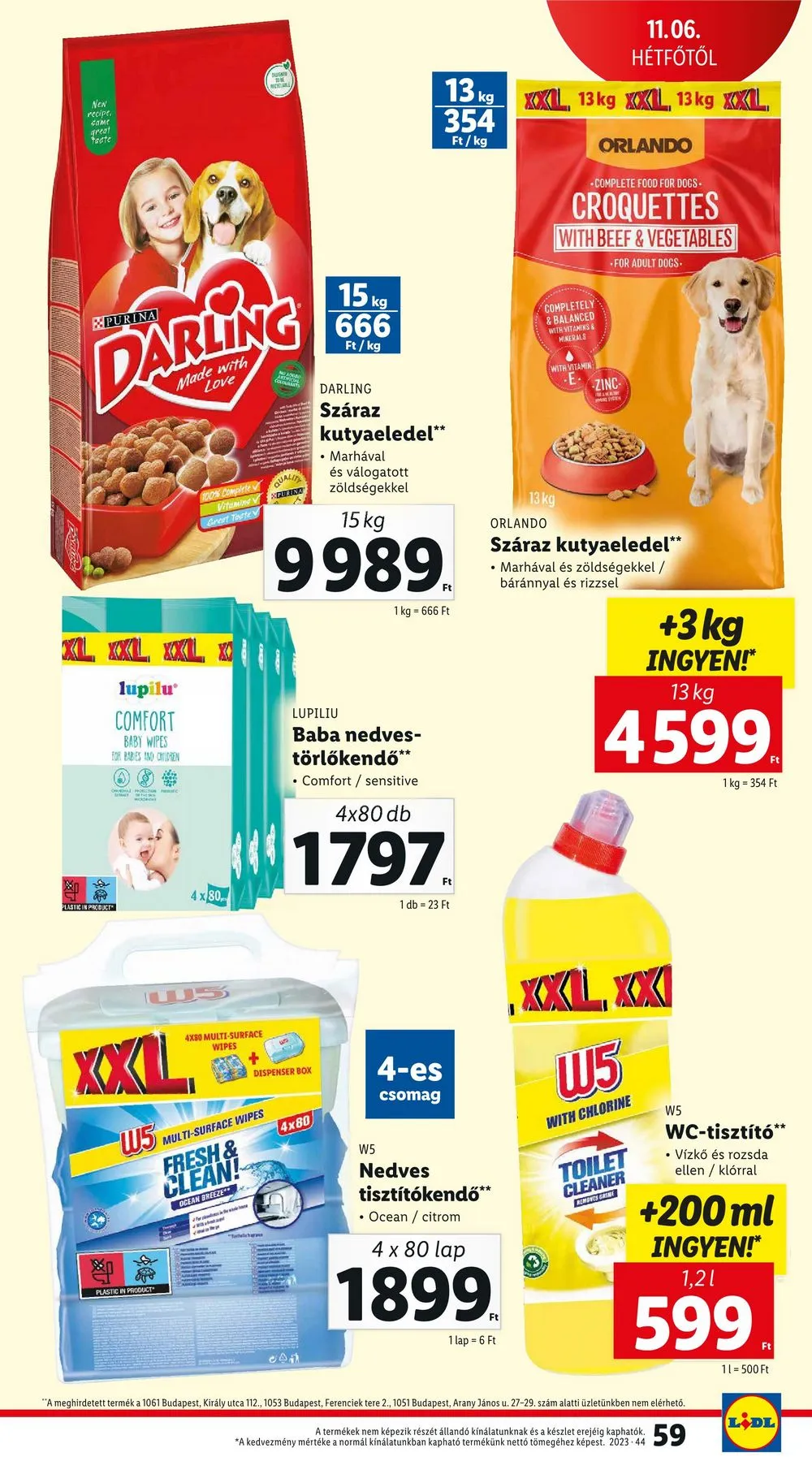 Lidl akciós újság 11.02–11.08 – 59. oldal