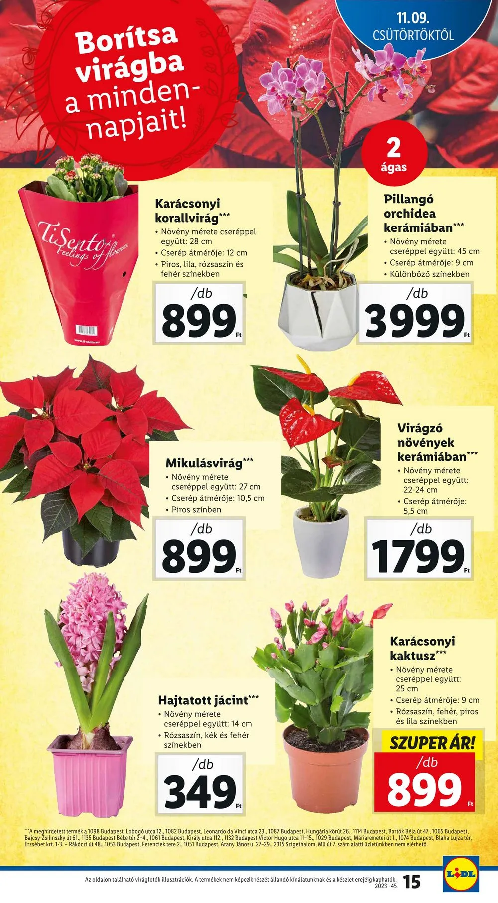 Lidl akciós újság 11.09–11.15 – 15. oldal
