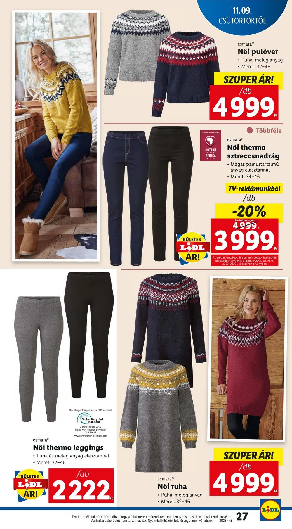 Lidl akciós újság 11.09–11.15 – 27. oldal