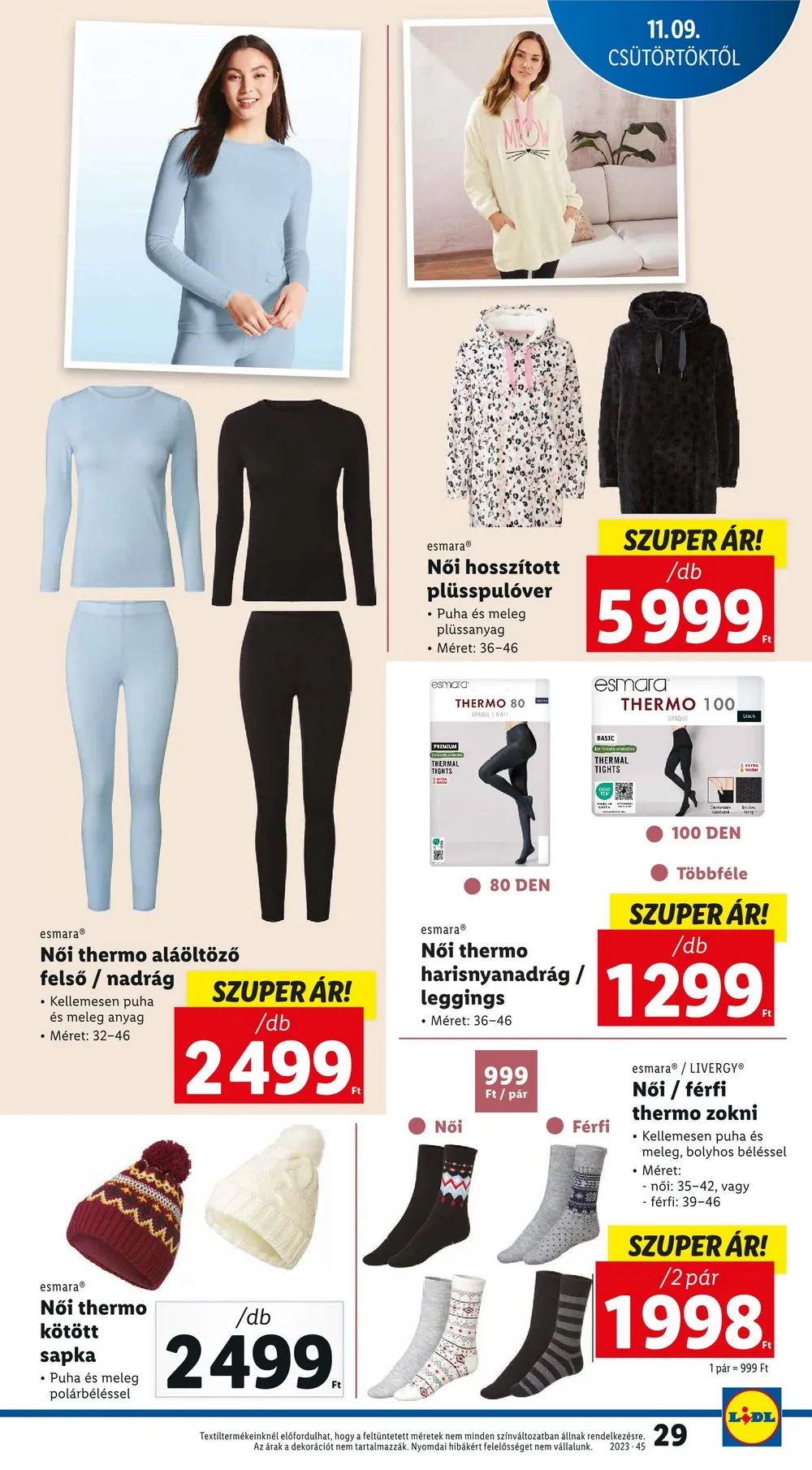 Lidl akciós újság 11.09–11.15 – 29. oldal