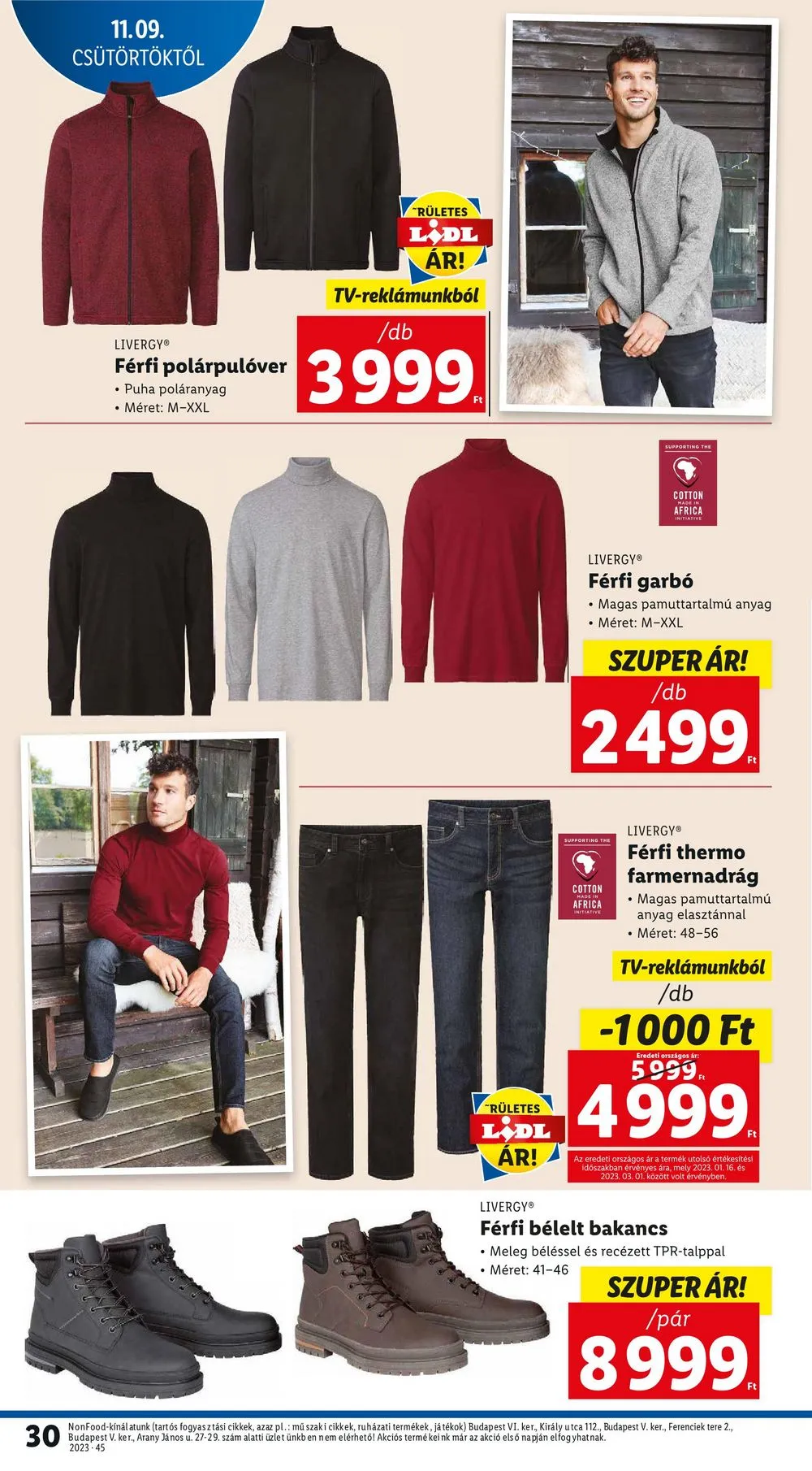 Lidl akciós újság 11.09–11.15 – 30. oldal