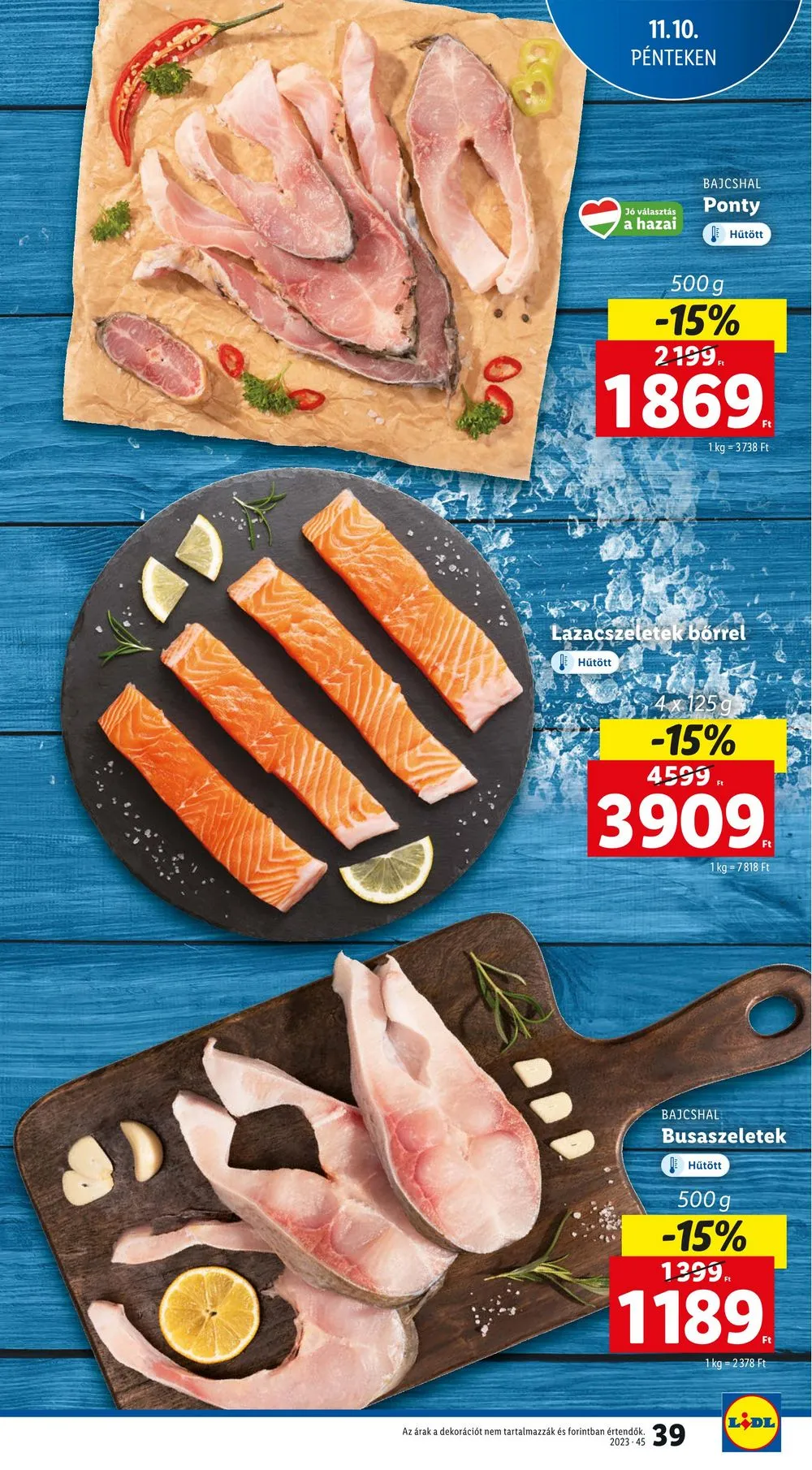 Lidl akciós újság 11.09–11.15 – 39. oldal