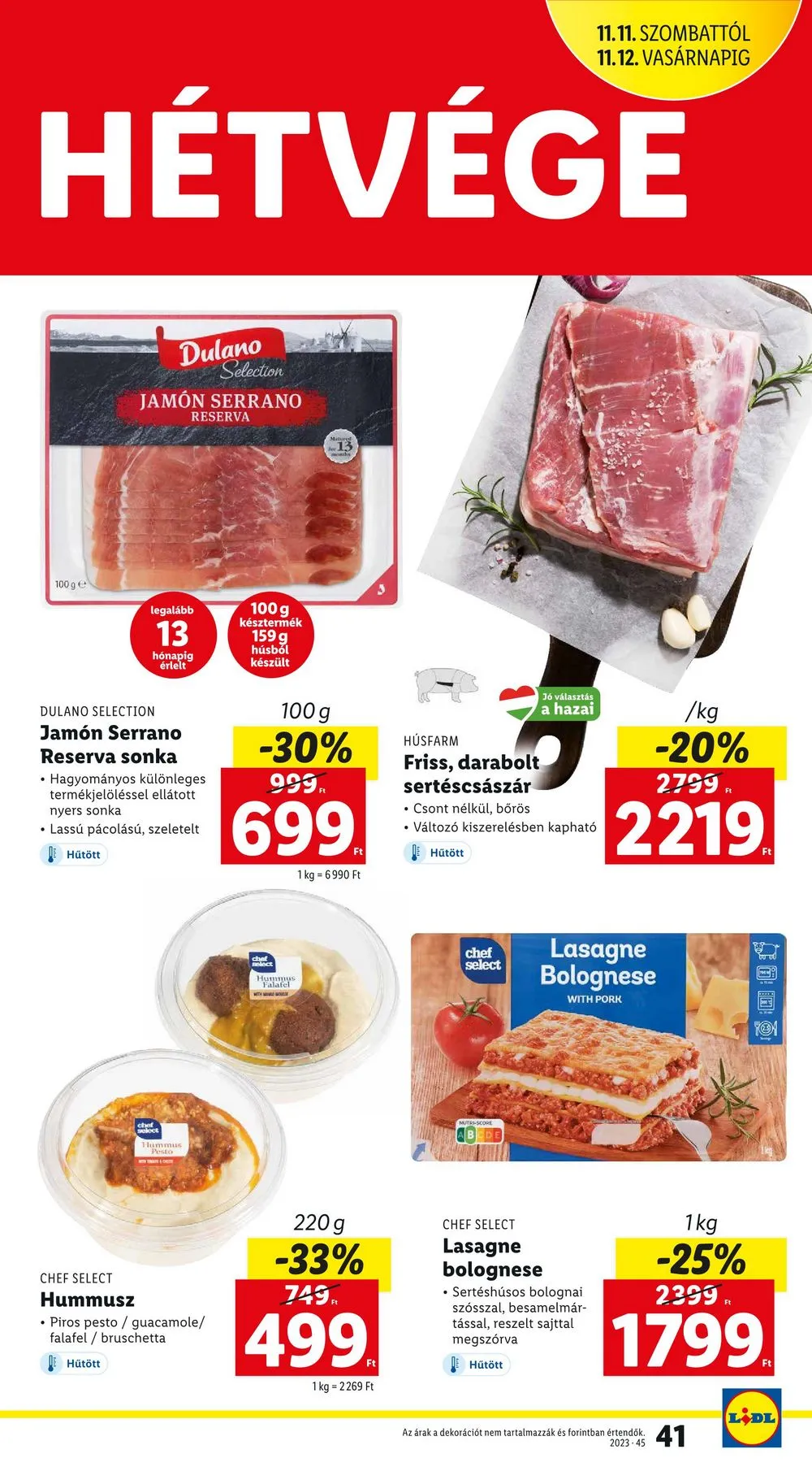 Lidl akciós újság 11.09–11.15 – 41. oldal