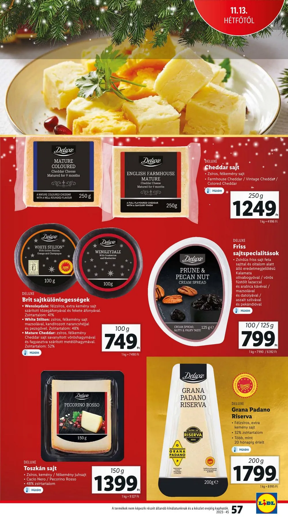 Lidl akciós újság 11.09–11.15 – 57. oldal
