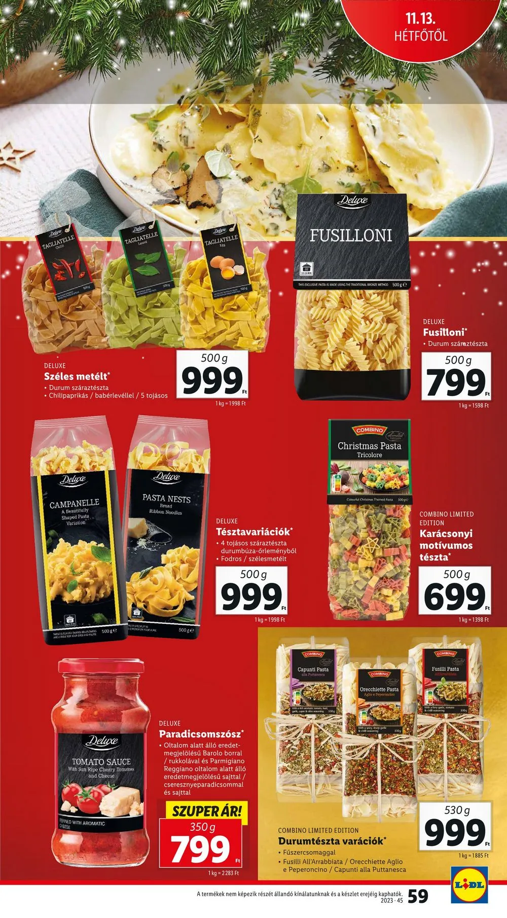 Lidl akciós újság 11.09–11.15 – 59. oldal