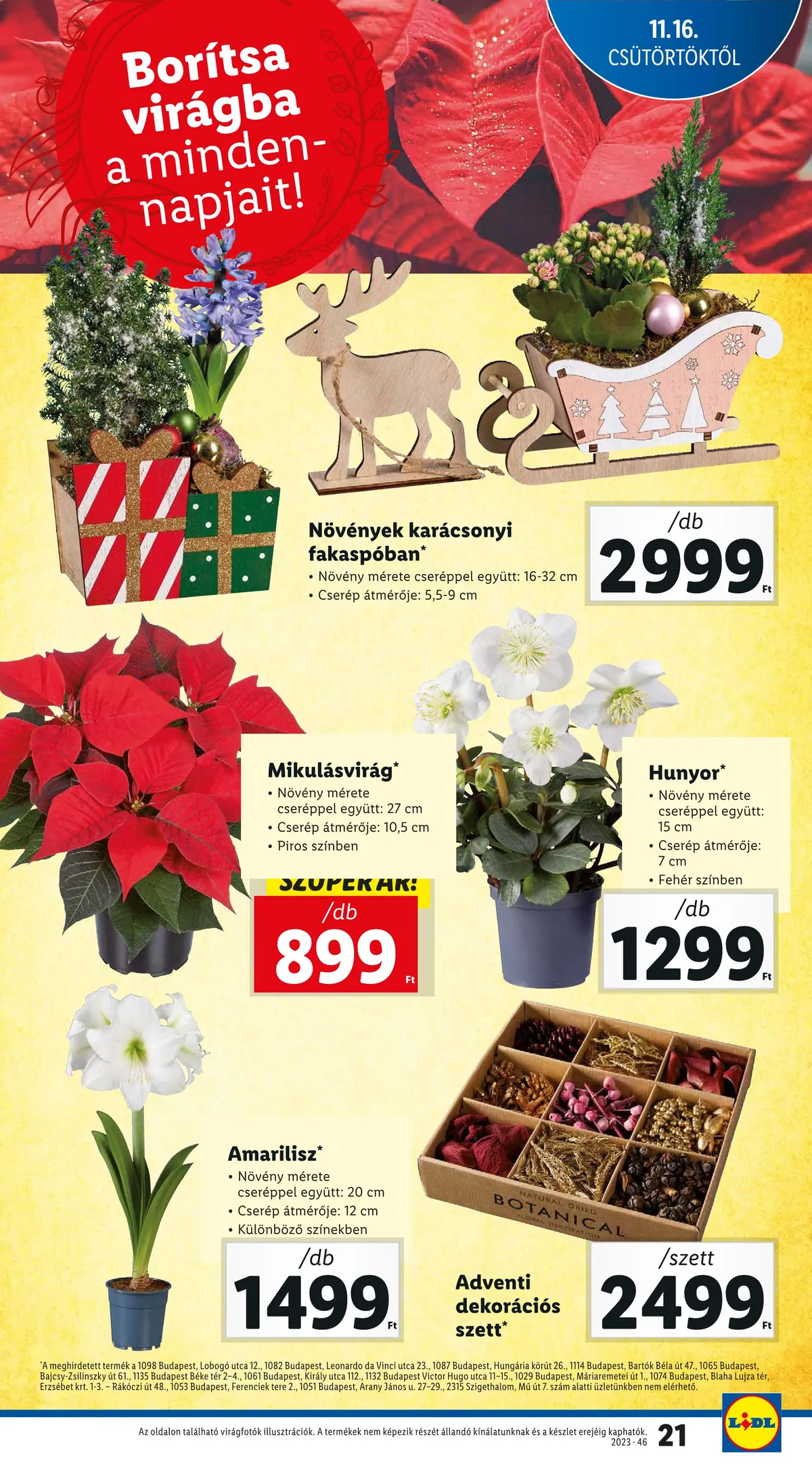 Lidl akciós újság 11.16–11.22 – 21. oldal