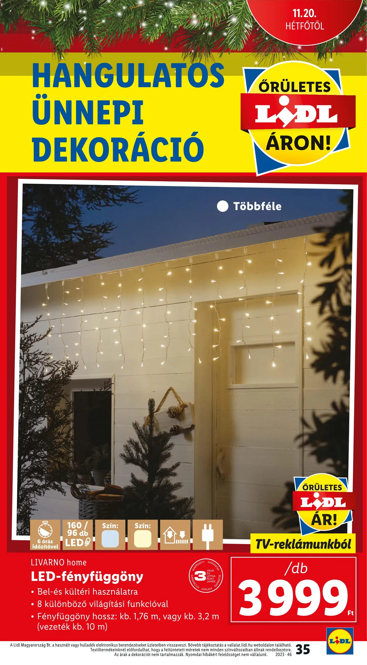 Lidl akciós újság 11.16–11.22 – 35. oldal