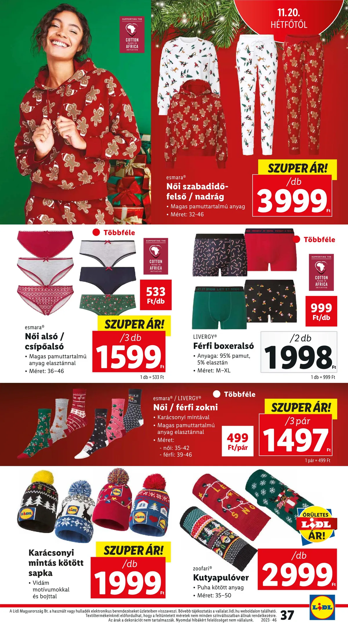 Lidl akciós újság 11.16–11.22 – 37. oldal
