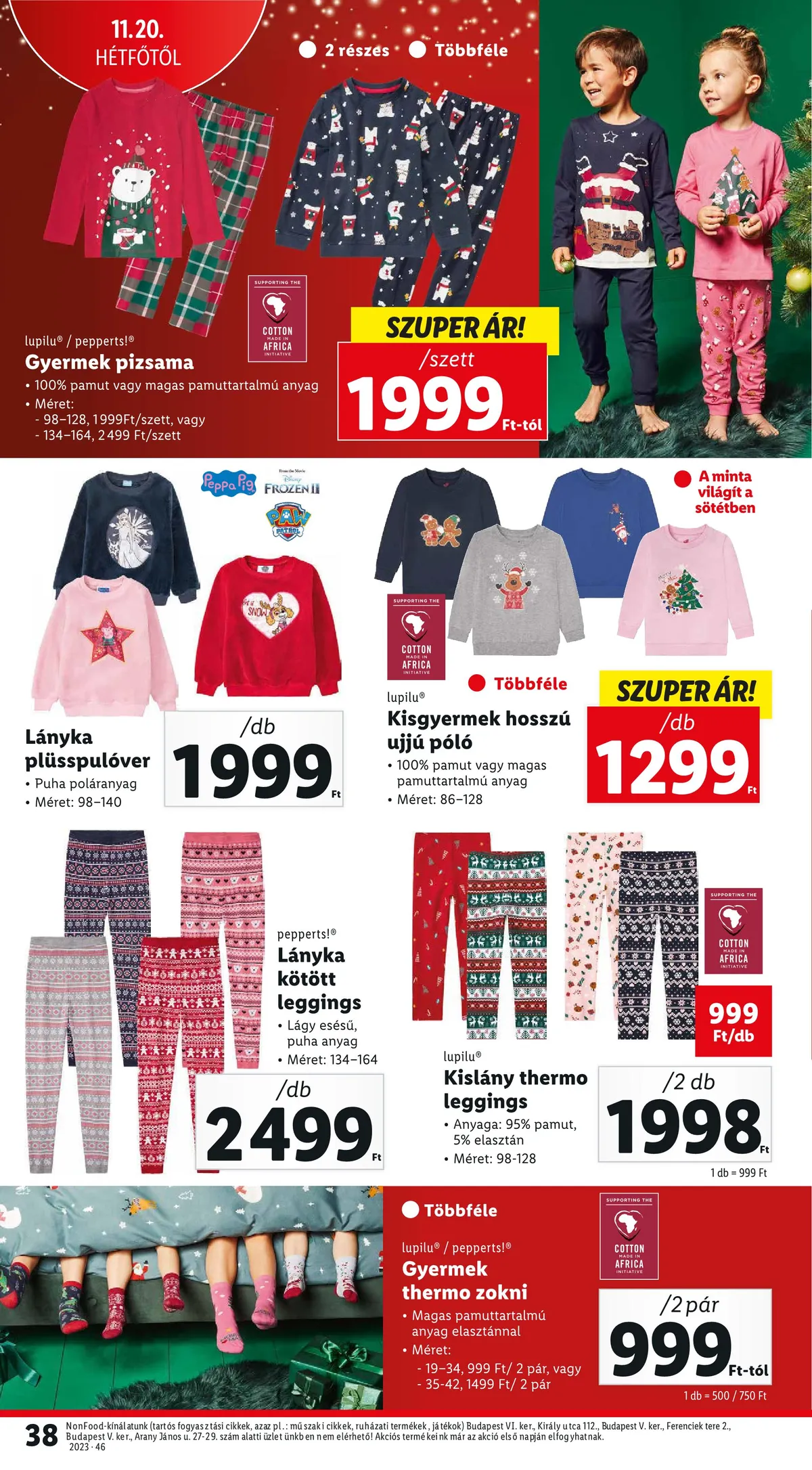 Lidl akciós újság 11.16–11.22 – 38. oldal