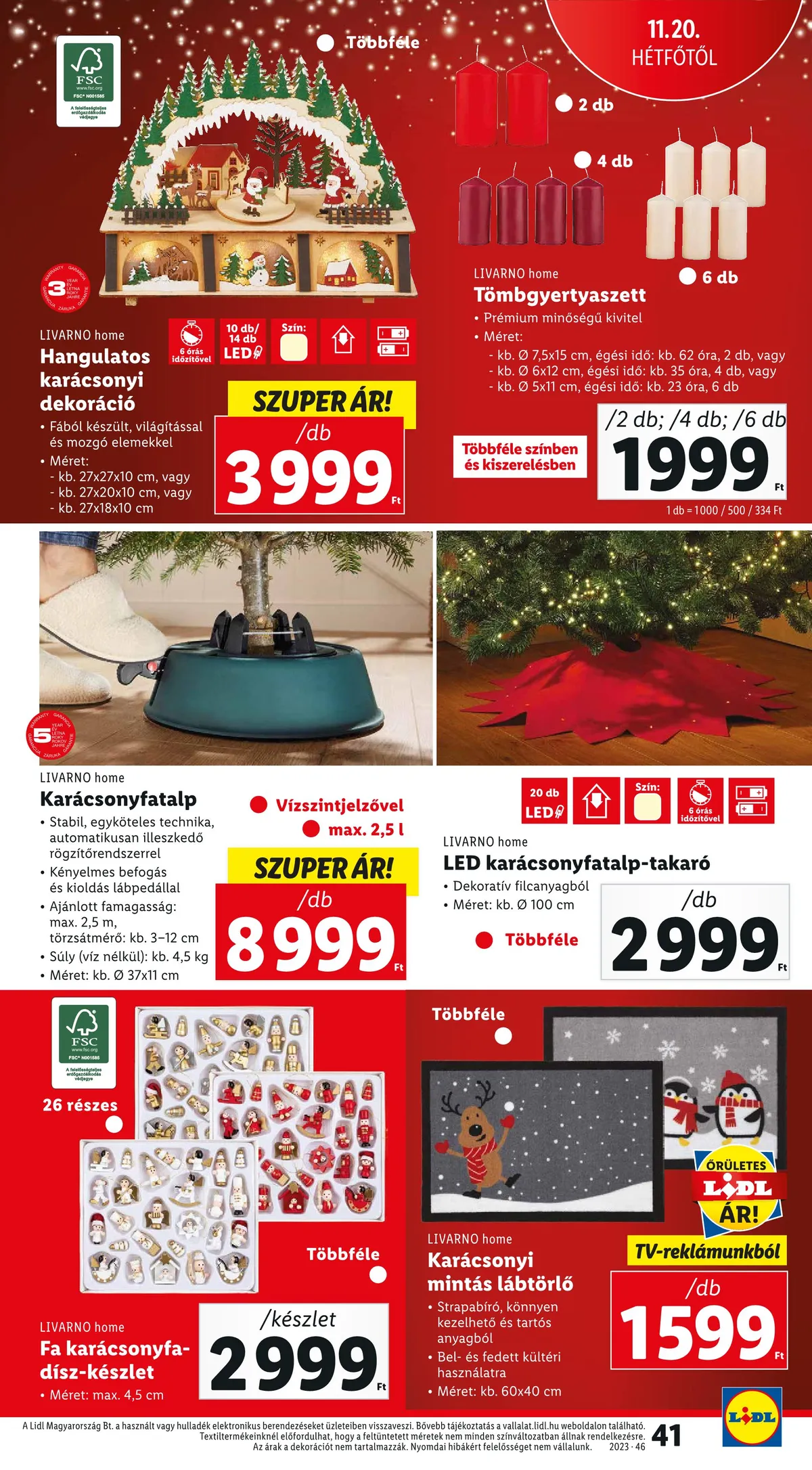 Lidl akciós újság 11.16–11.22 – 41. oldal