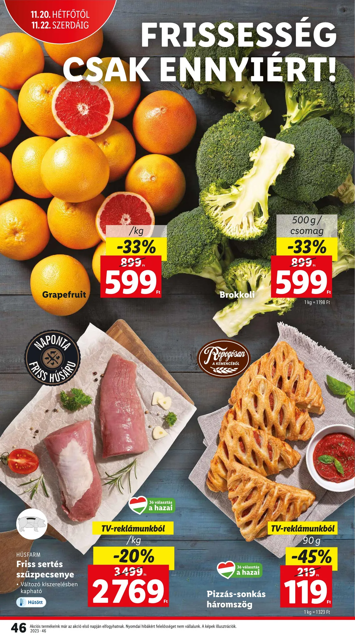 Lidl akciós újság 11.16–11.22 – 46. oldal