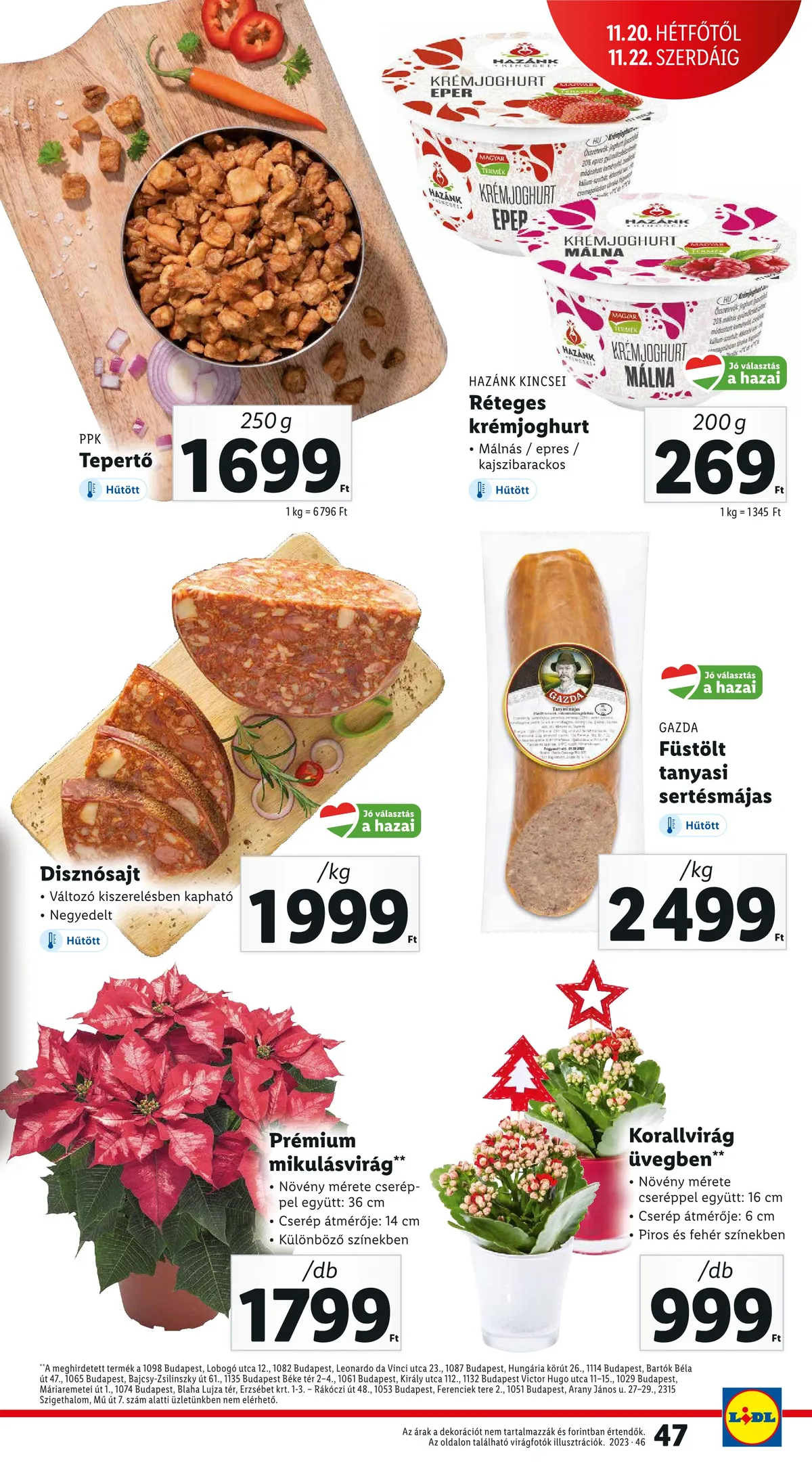 Lidl akciós újság 11.16–11.22 – 47. oldal