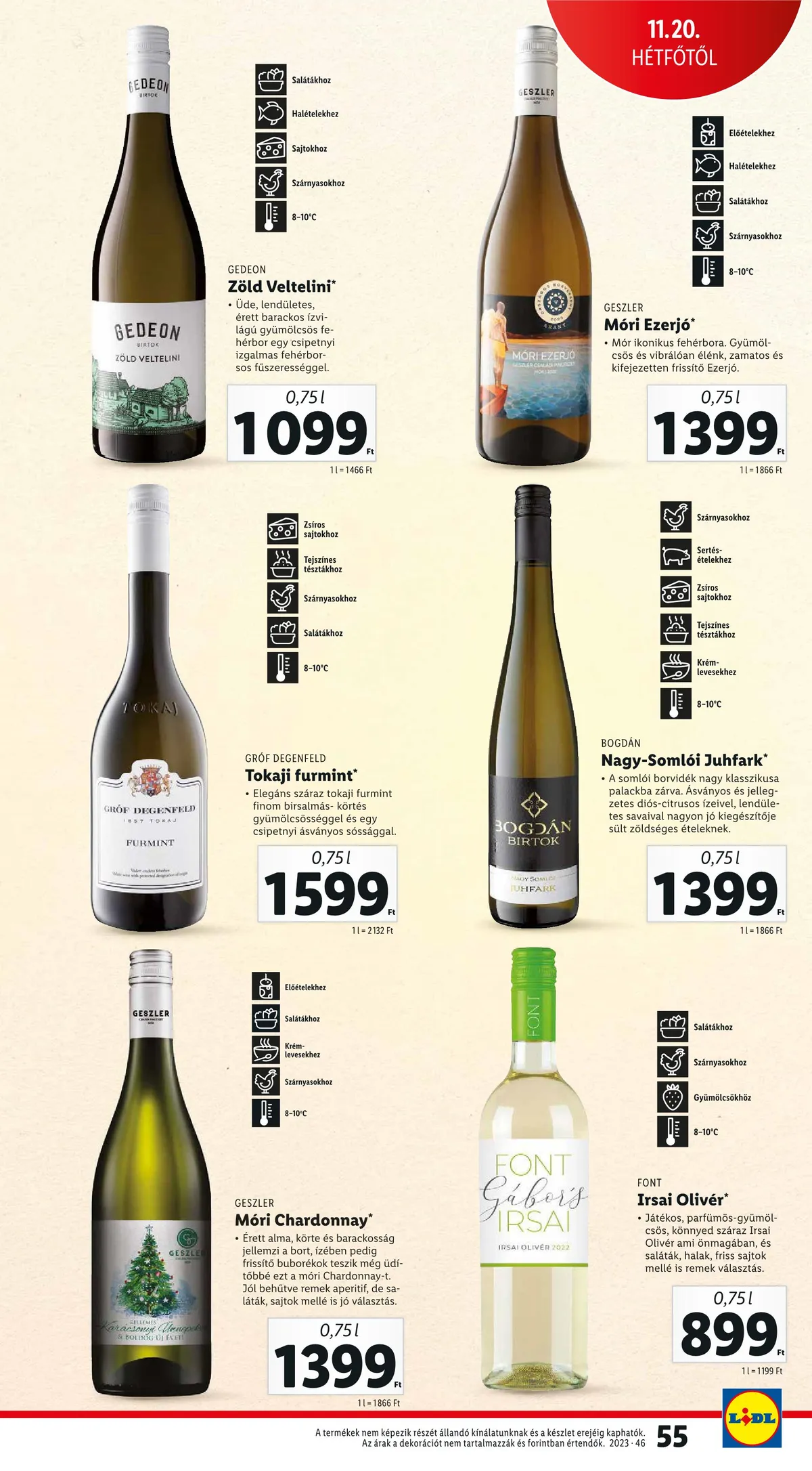 Lidl akciós újság 11.16–11.22 – 55. oldal