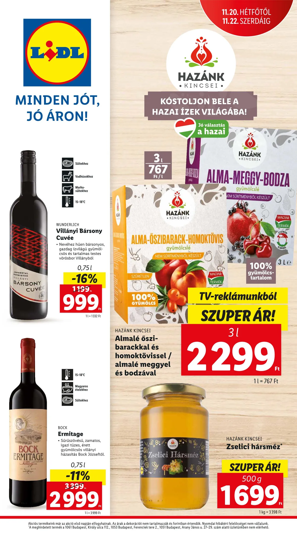 Lidl akciós újság 11.16–11.22 – 58. oldal