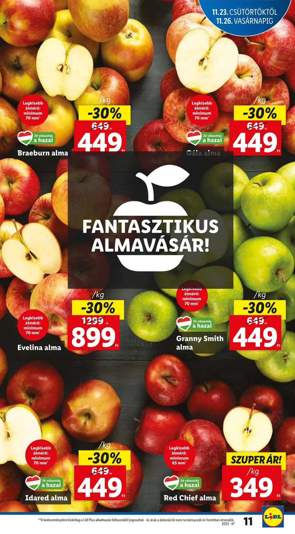 Lidl akciós újság 11.23–11.29 – 11. oldal