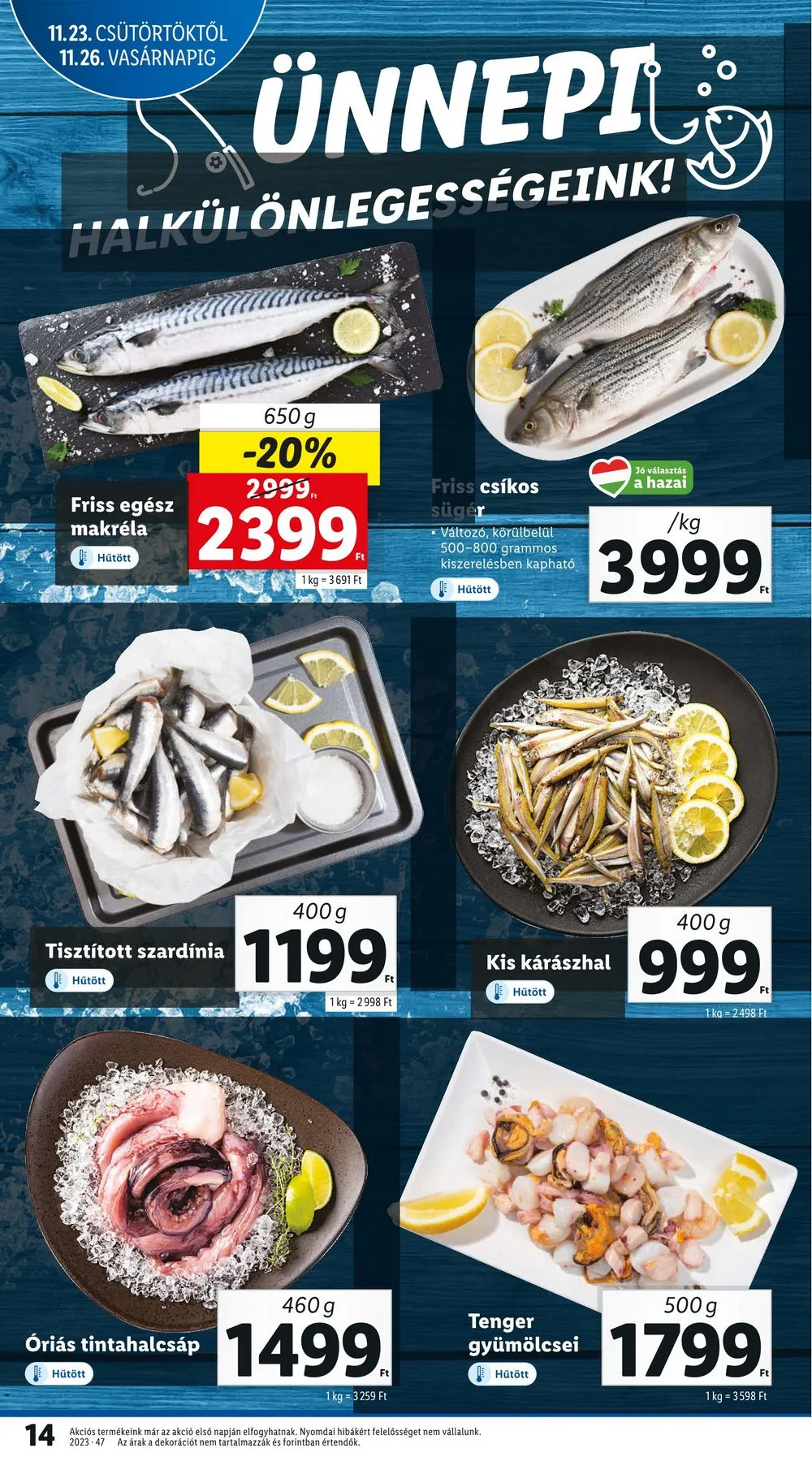 Lidl akciós újság 11.23–11.29 – 14. oldal
