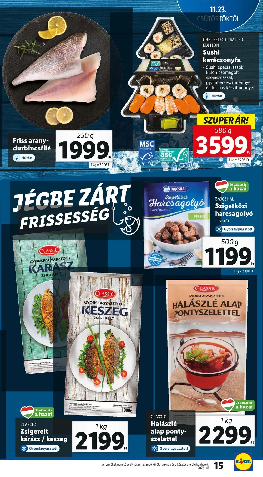 Lidl akciós újság 11.23–11.29 – 15. oldal