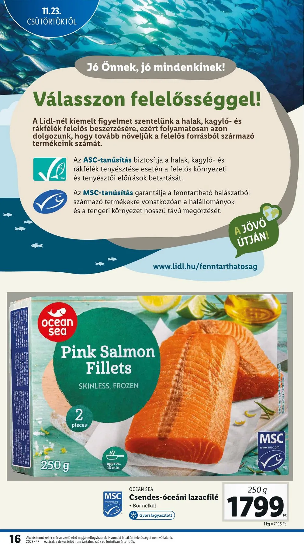 Lidl akciós újság 11.23–11.29 – 16. oldal