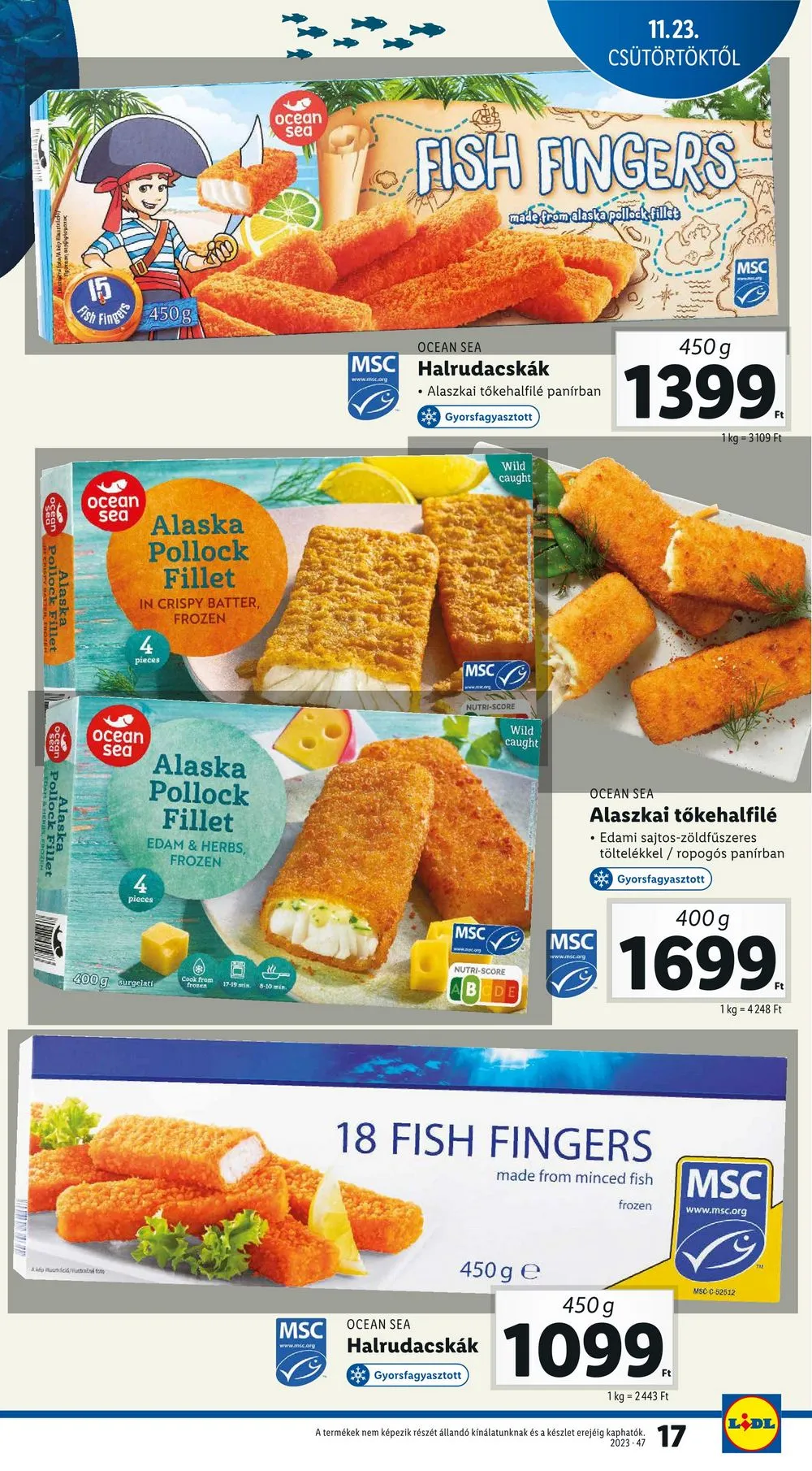 Lidl akciós újság 11.23–11.29 – 17. oldal