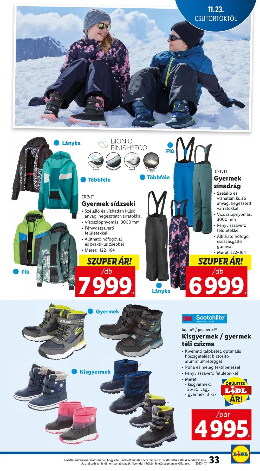 Lidl akciós újság 11.23–11.29 – 33. oldal