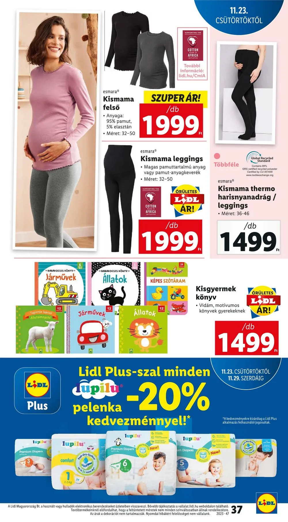 Lidl akciós újság 11.23–11.29 – 37. oldal