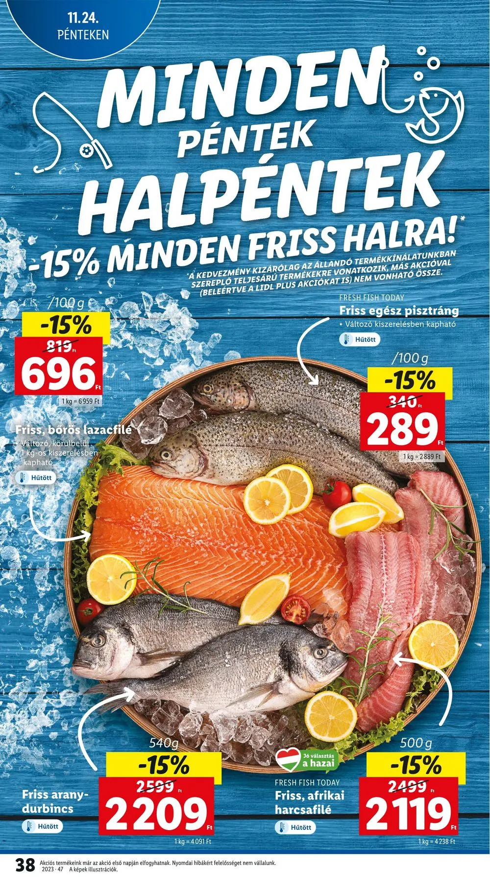 Lidl akciós újság 11.23–11.29 – 38. oldal