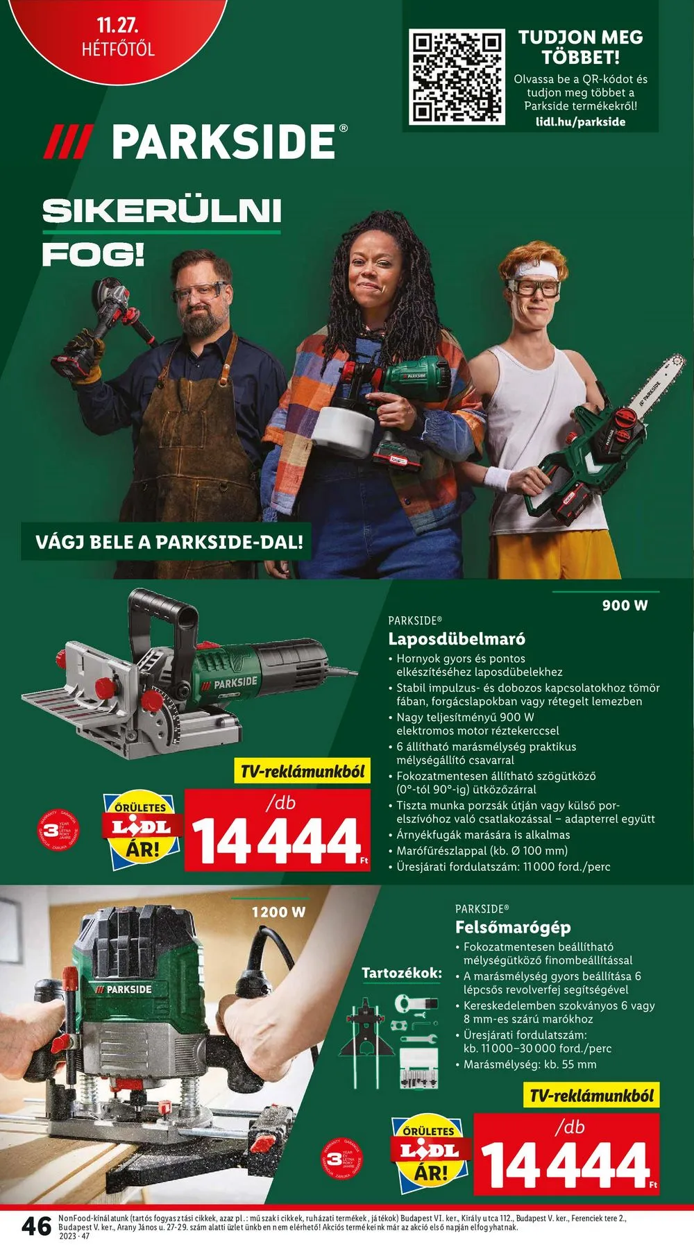 Lidl akciós újság 11.23–11.29 – 46. oldal