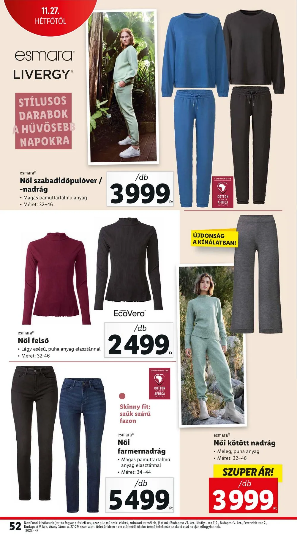 Lidl akciós újság 11.23–11.29 – 52. oldal