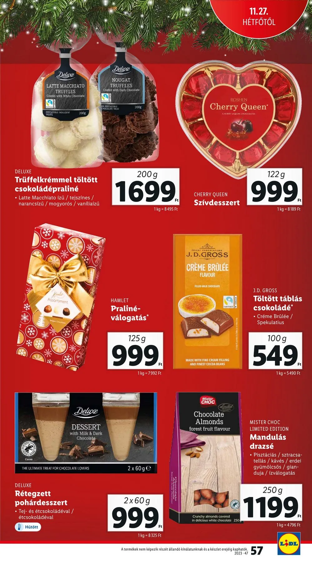 Lidl akciós újság 11.23–11.29 – 57. oldal