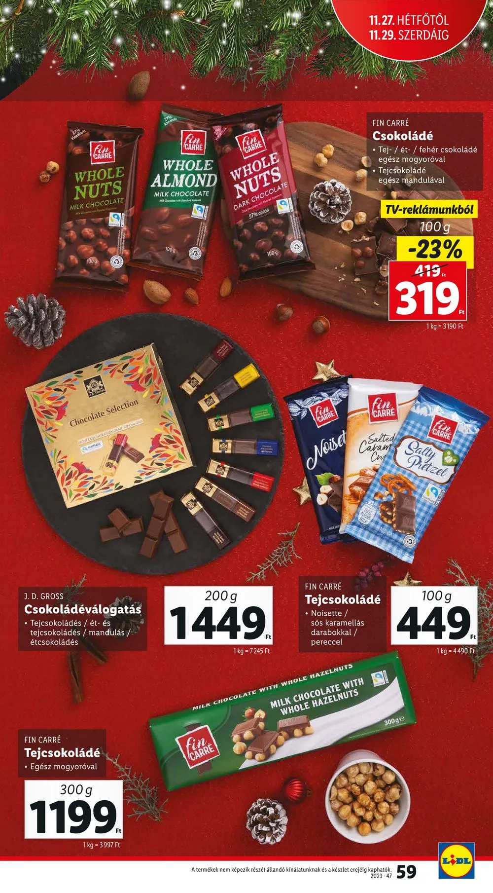 Lidl akciós újság 11.23–11.29 – 59. oldal