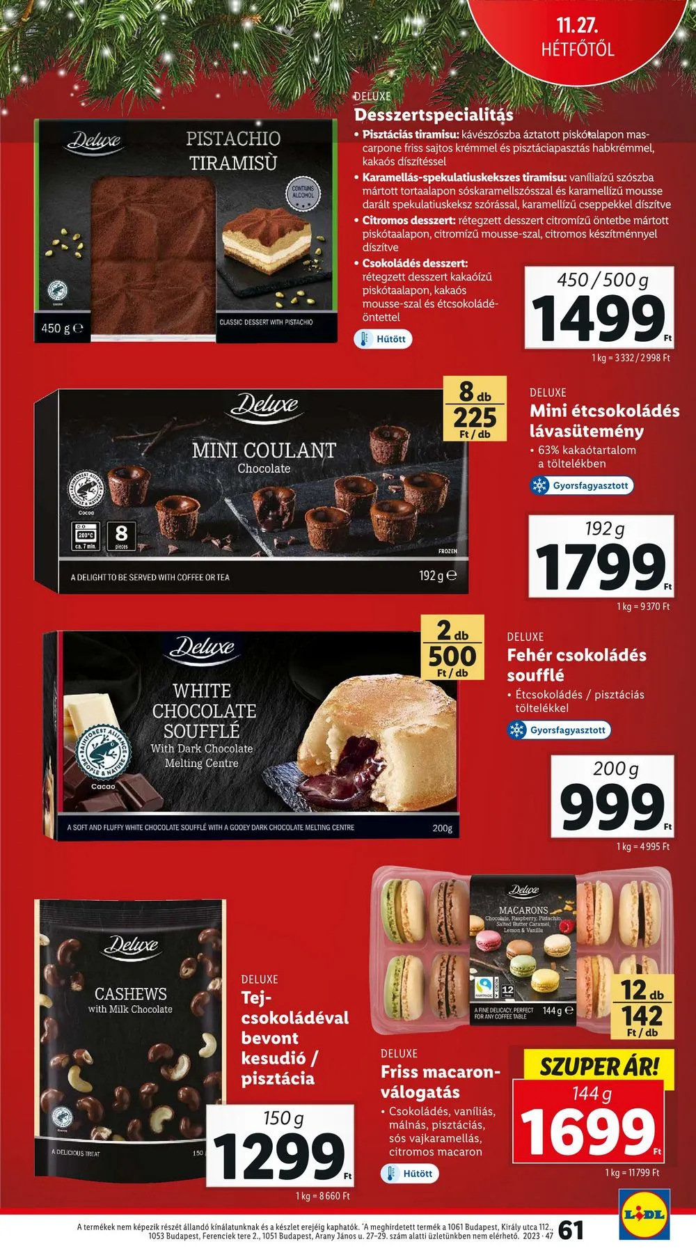 Lidl akciós újság 11.23–11.29 – 61. oldal
