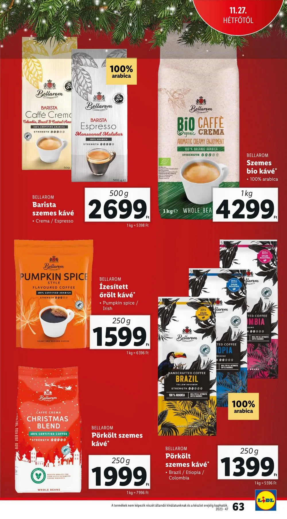 Lidl akciós újság 11.23–11.29 – 63. oldal