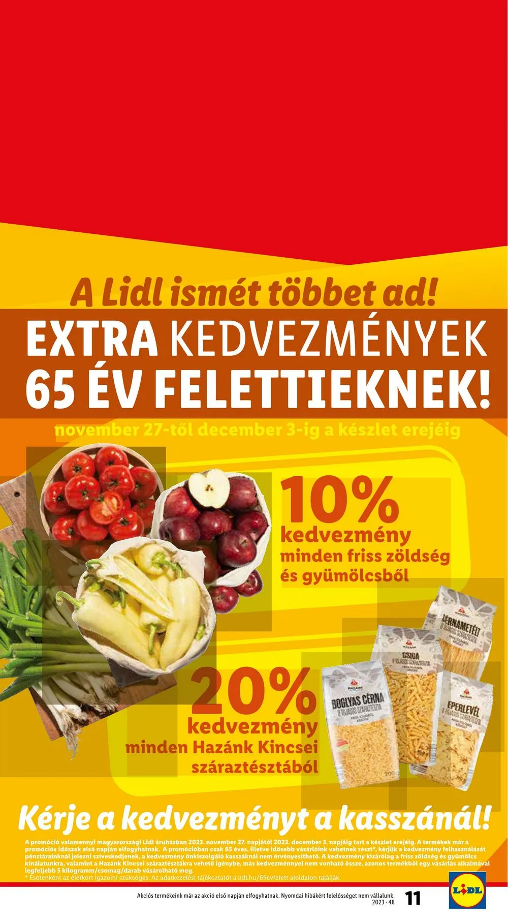 Lidl akciós újság 11.30–12.06 – 11. oldal