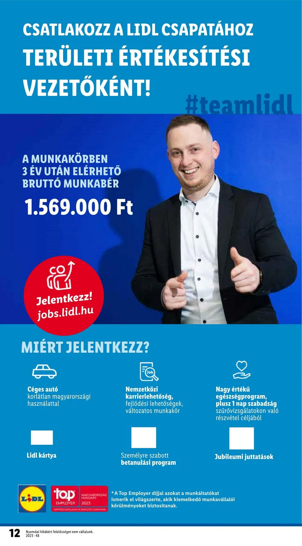 Lidl akciós újság 11.30–12.06 – 12. oldal