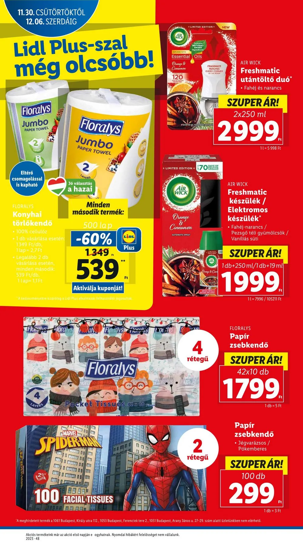 Lidl akciós újság 11.30–12.06 – 22. oldal