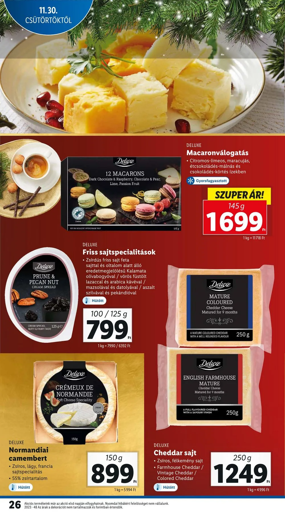 Lidl akciós újság 11.30–12.06 – 26. oldal