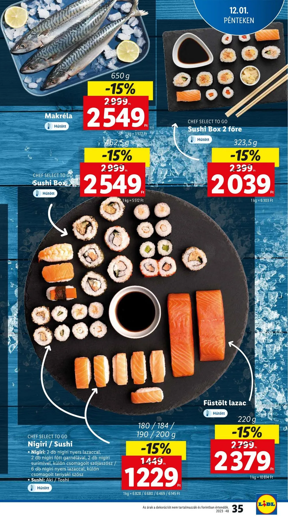 Lidl akciós újság 11.30–12.06 – 35. oldal