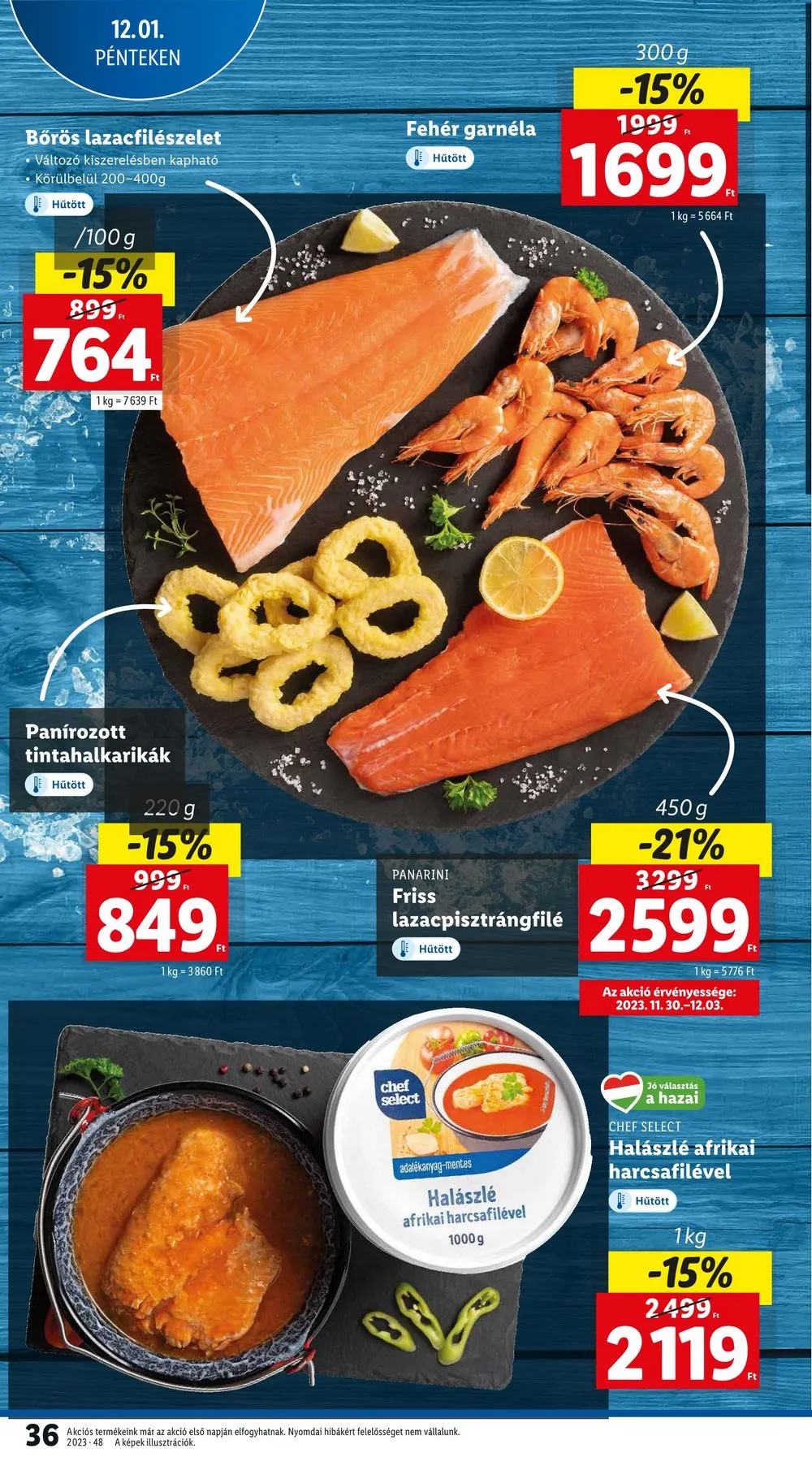 Lidl akciós újság 11.30–12.06 – 36. oldal