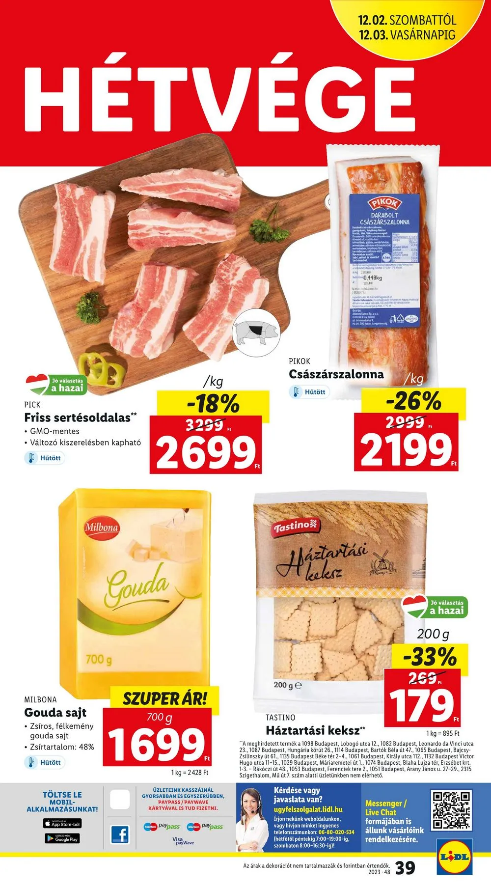 Lidl akciós újság 11.30–12.06 – 39. oldal