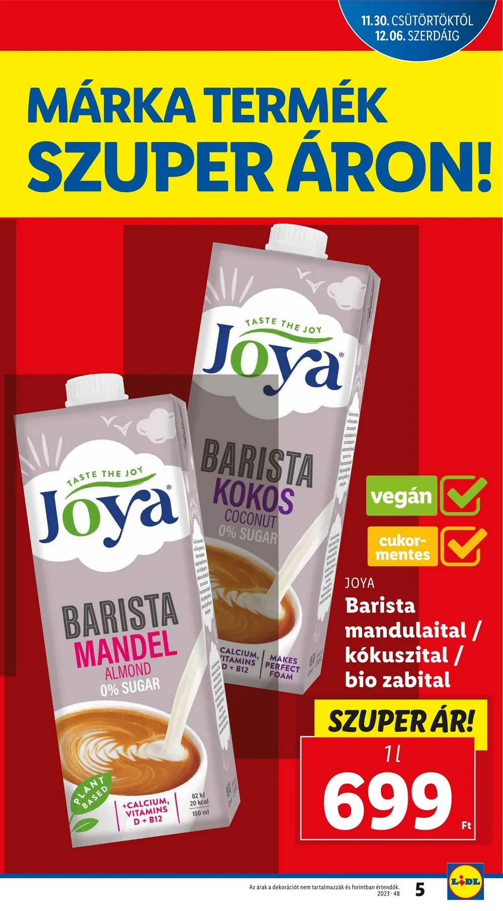 Lidl akciós újság 11.30–12.06 – 5. oldal