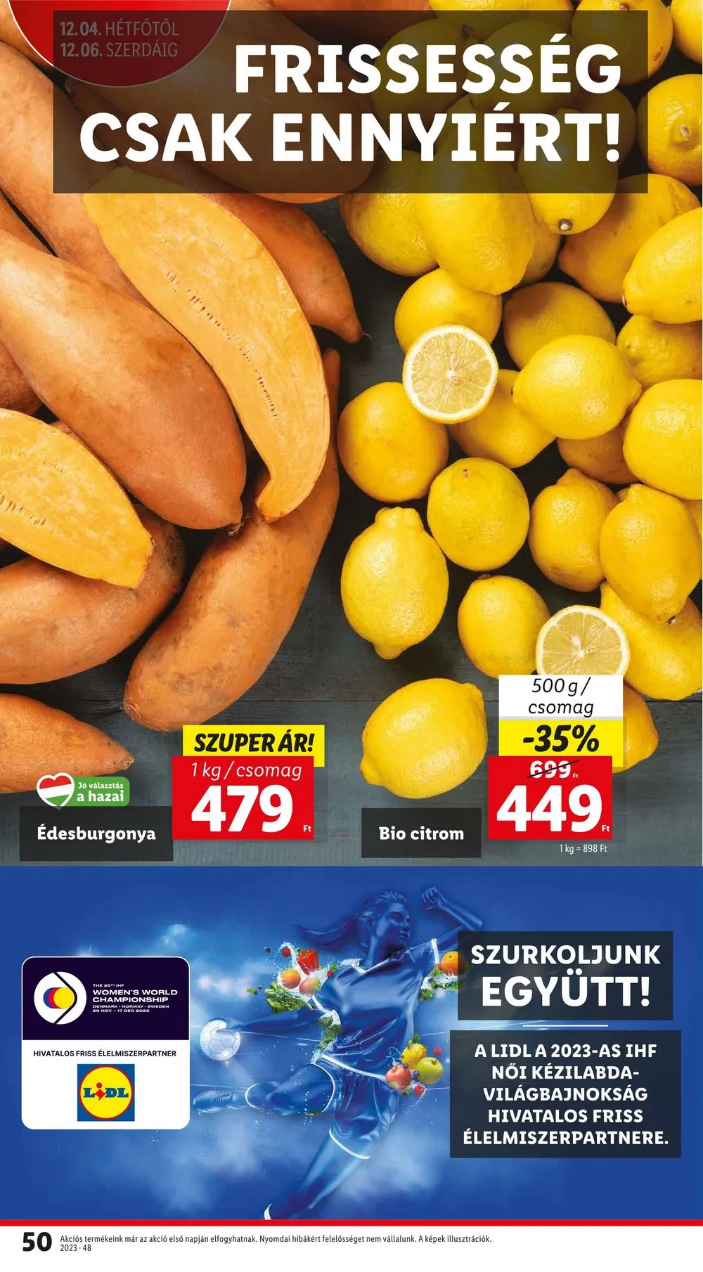Lidl akciós újság 11.30–12.06 – 50. oldal
