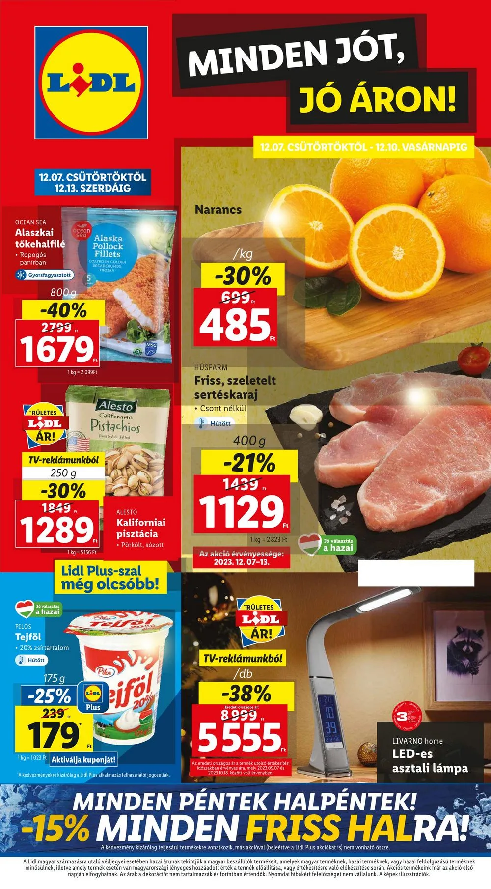 Lidl akciós újság 12.07–12.13