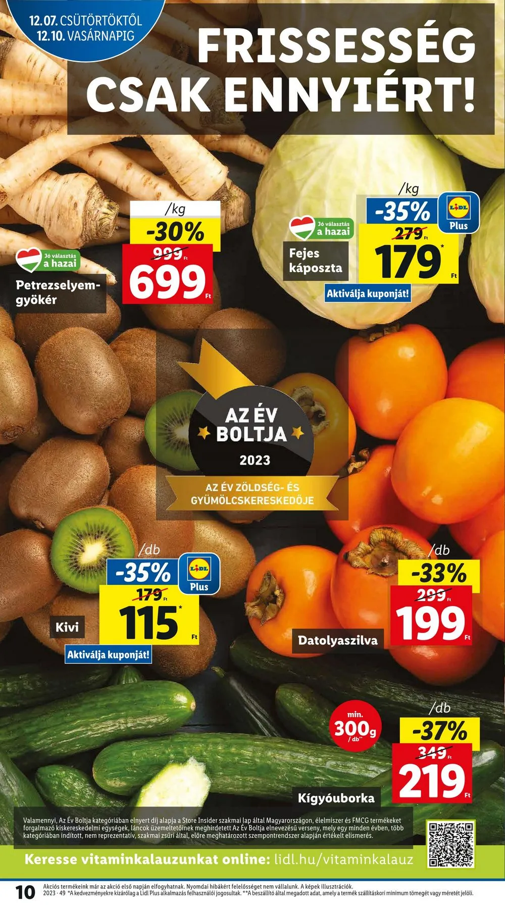Lidl akciós újság 12.07–12.13 – 10. oldal