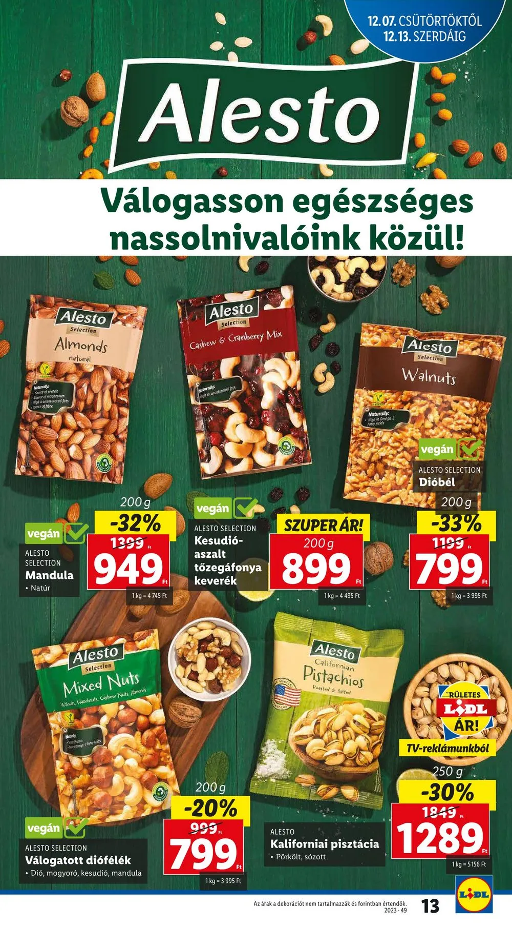 Lidl akciós újság 12.07–12.13 – 13. oldal