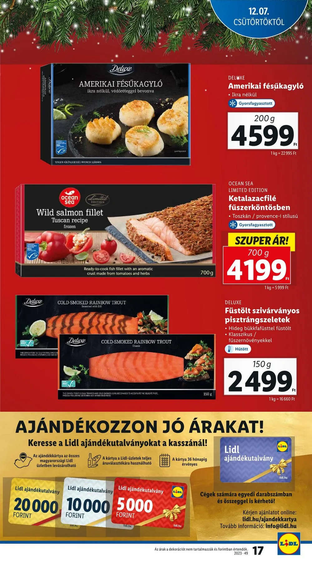 Lidl akciós újság 12.07–12.13 – 17. oldal