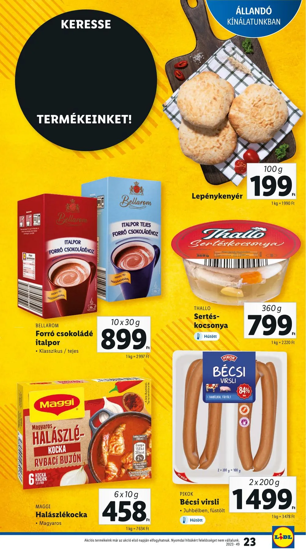 Lidl akciós újság 12.07–12.13 – 23. oldal
