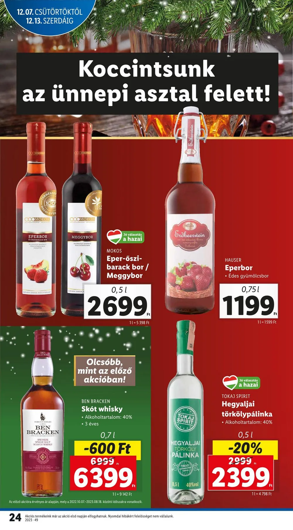 Lidl akciós újság 12.07–12.13 – 24. oldal