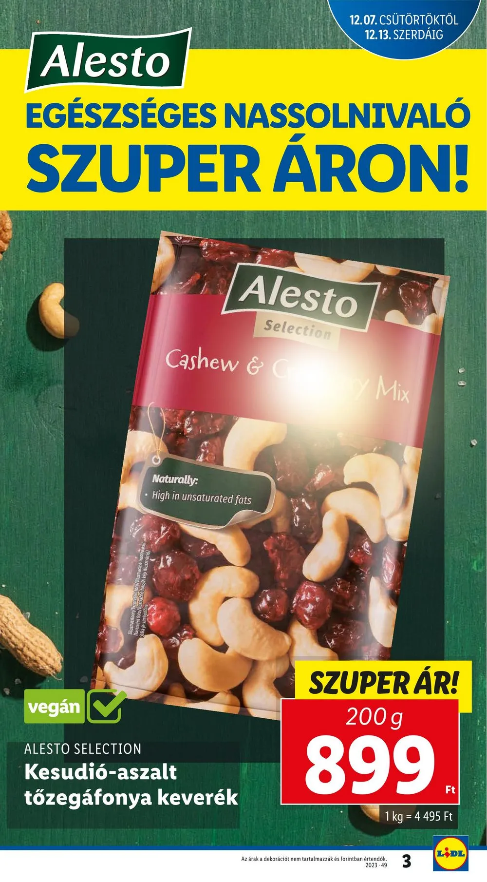Lidl akciós újság 12.07–12.13 – 3. oldal