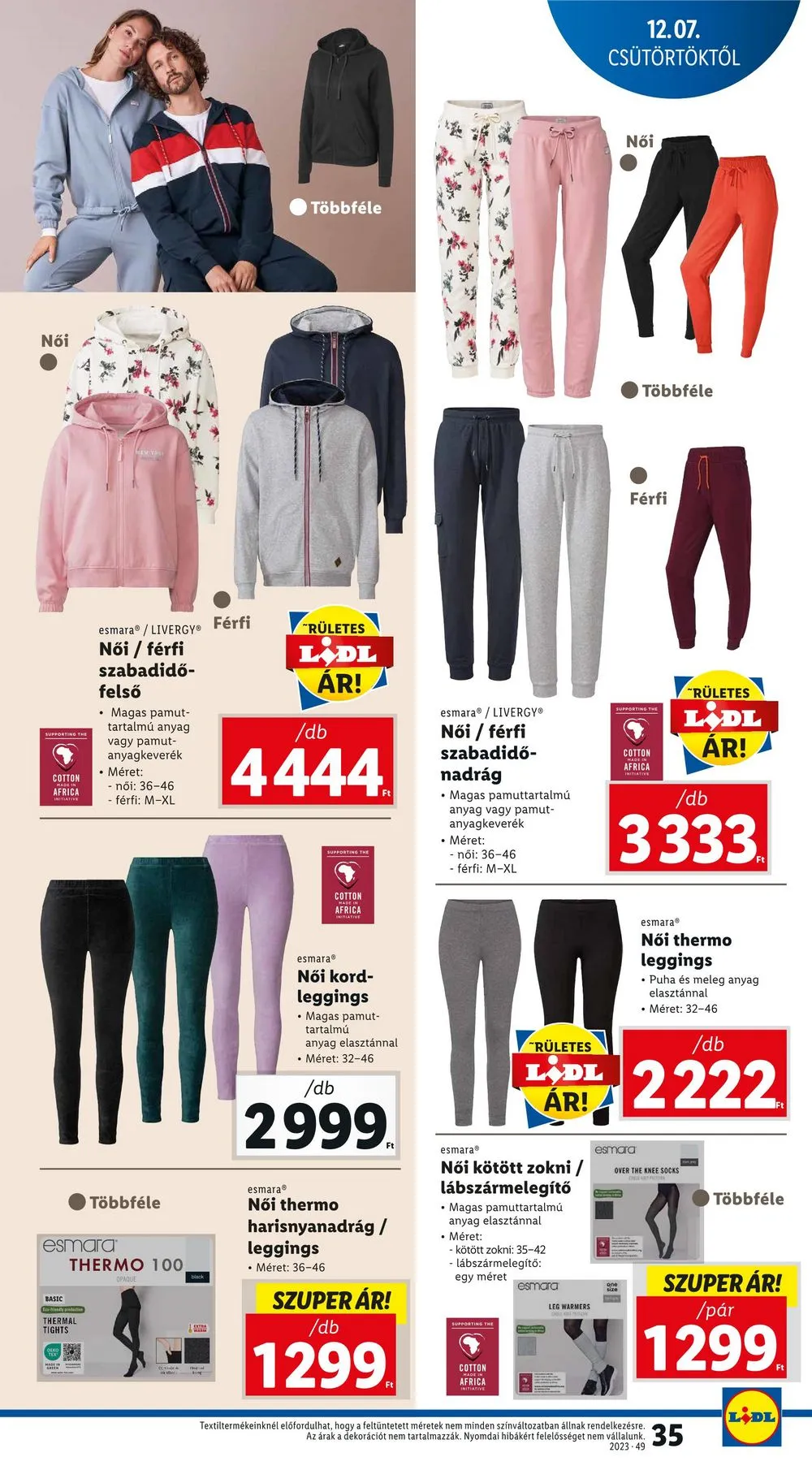 Lidl akciós újság 12.07–12.13 – 35. oldal
